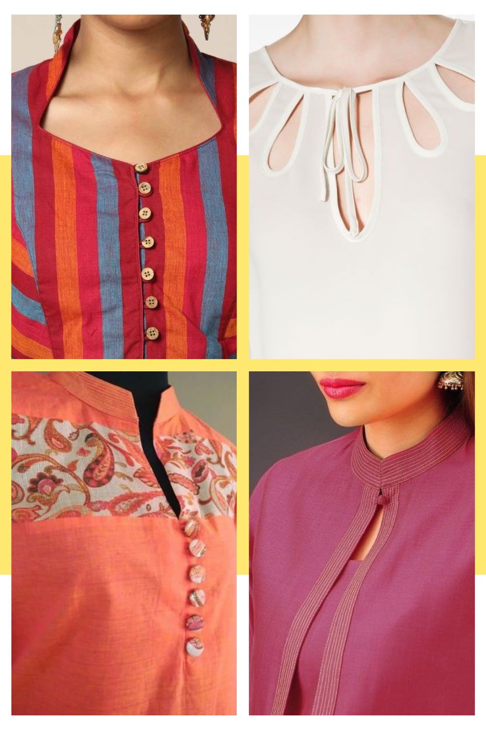 10 Trendy Front Kurti Neck Designs to Elevate Your Style
